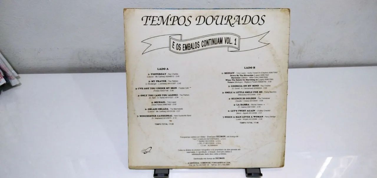 Lp Tempos dourados - volume 1 - Foto 2