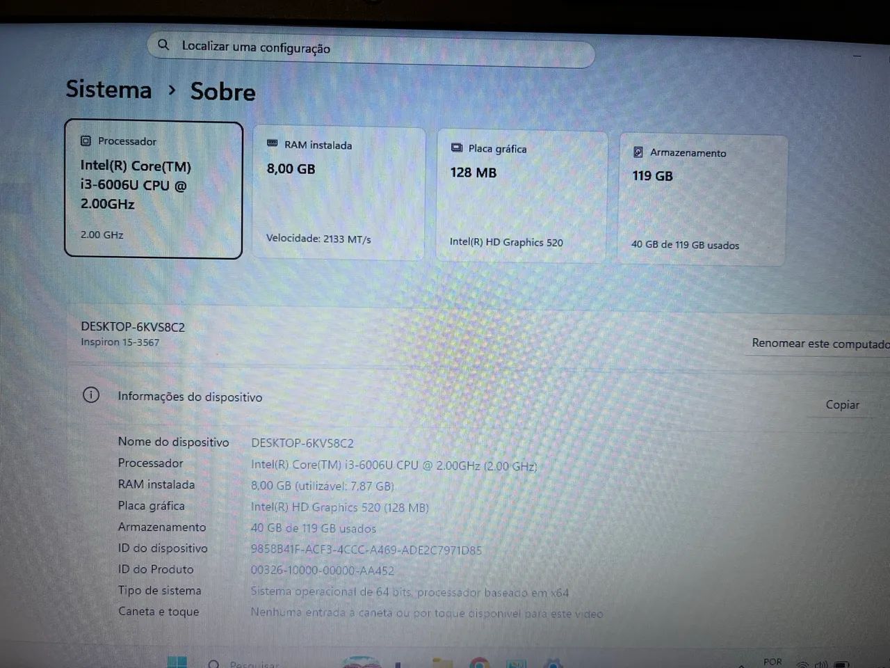 Notebook Dell Inspiron - Foto 2