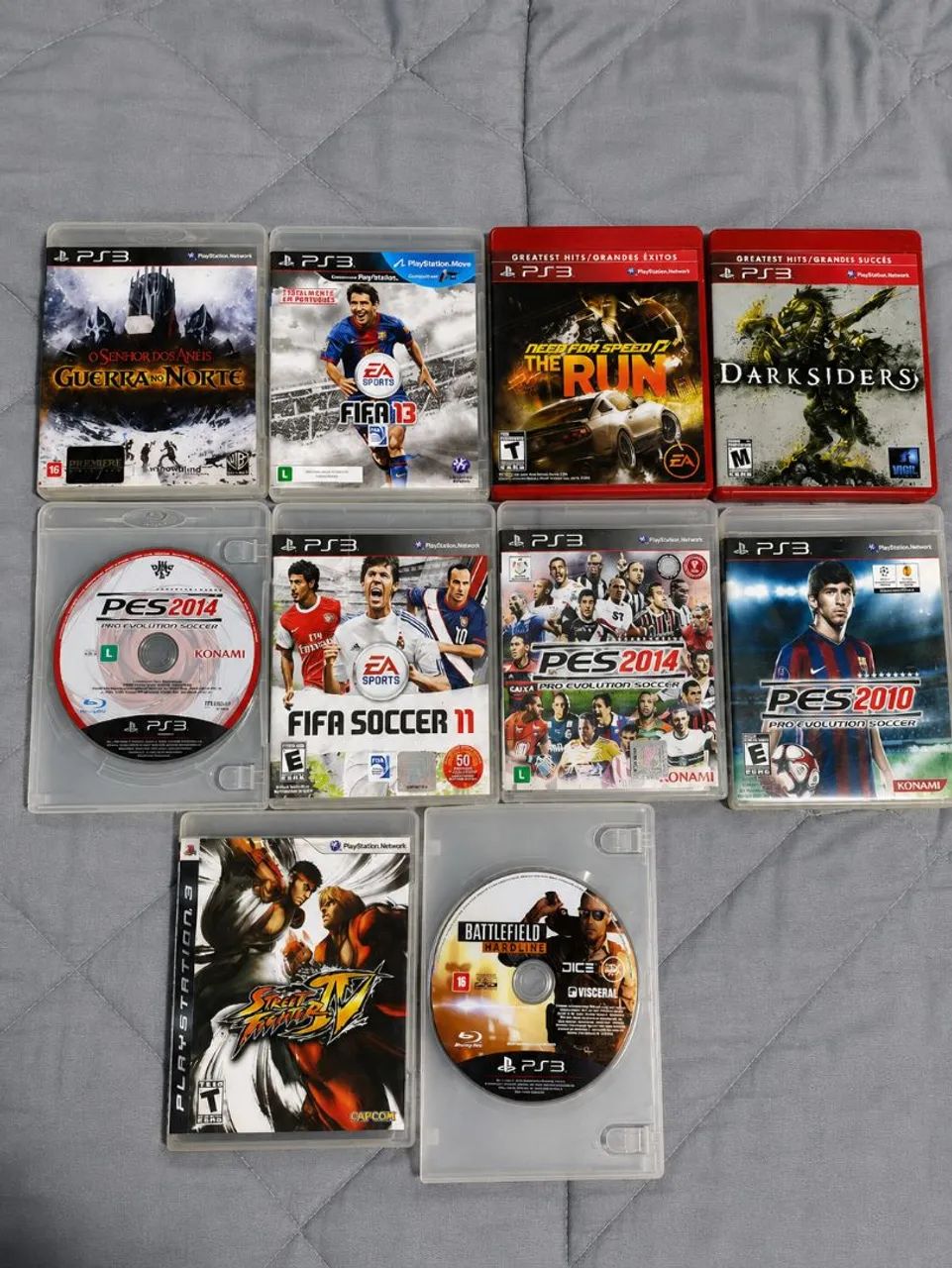 Lote de Jogos PS3