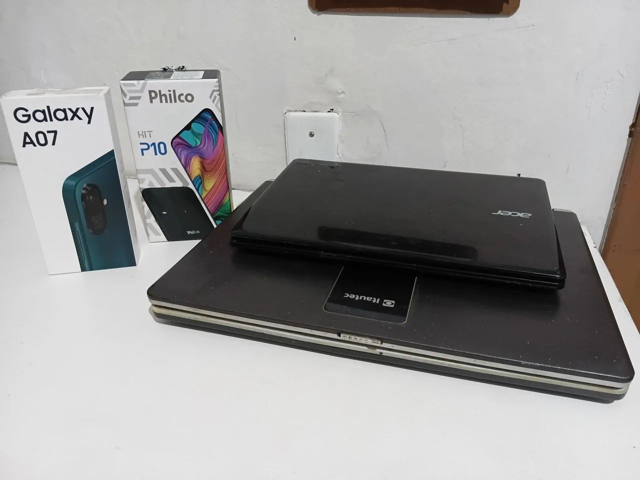 Smartphones e Notebooks (Retirada de peças)