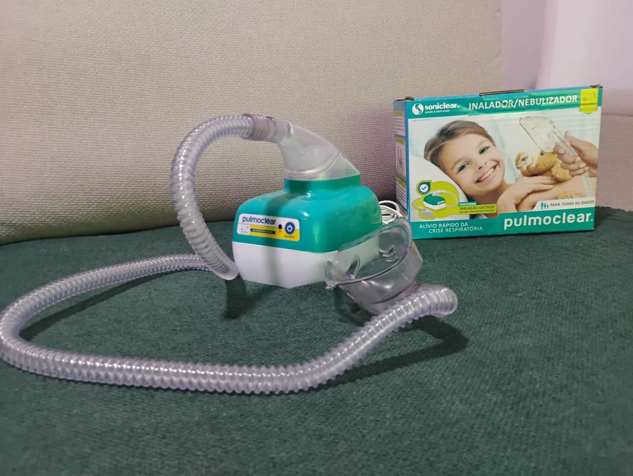 Inalador/ nebulizador pulmoclear - Foto 3