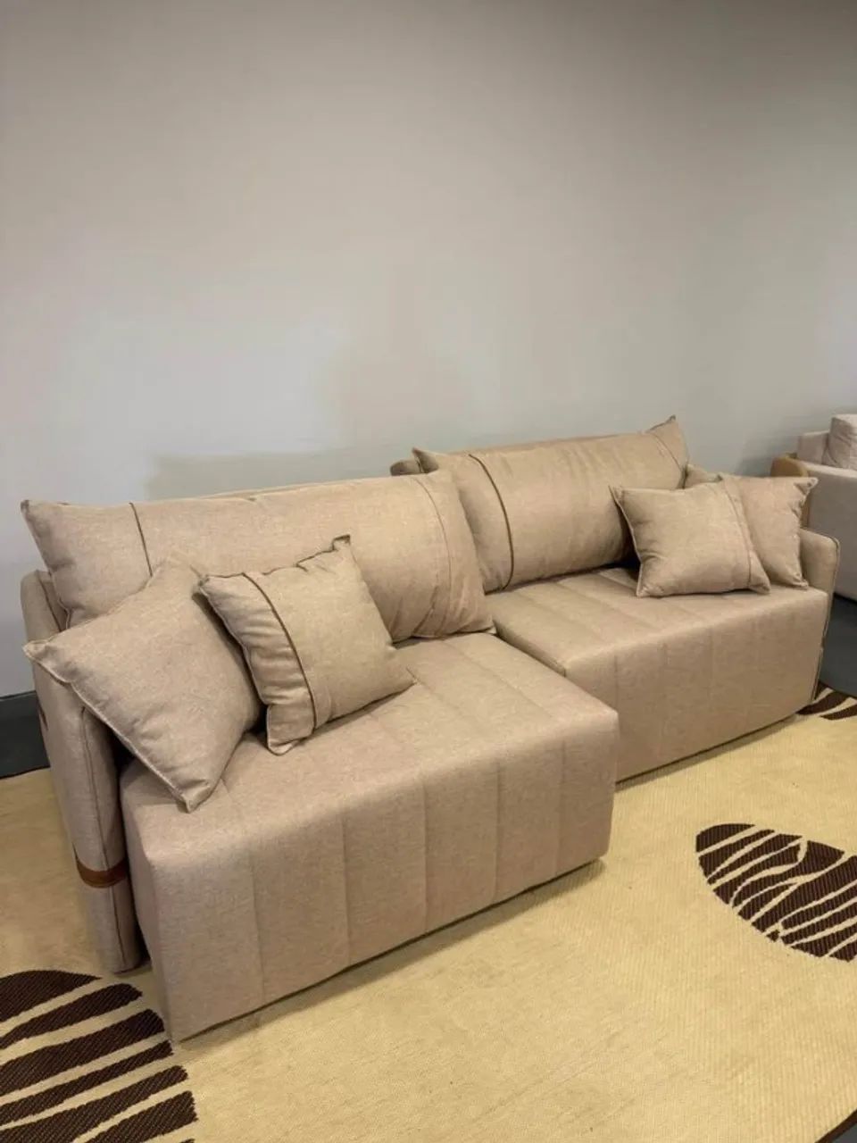 Sofá Cama Life Retrátil 2,40m (NOVO) Entrega Grátis!  - Foto 4