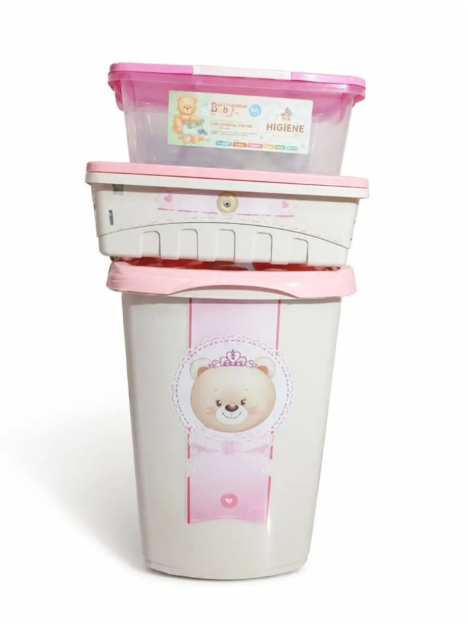 Kit higiene para bebê Menina