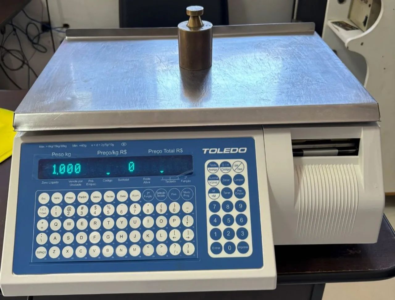 Balança Toledo Prix 4 flex 30kg 