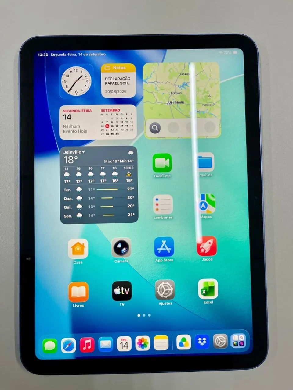 Apple iPad A16 (2025) 11" Wifi 256GB Azul - Foto 2