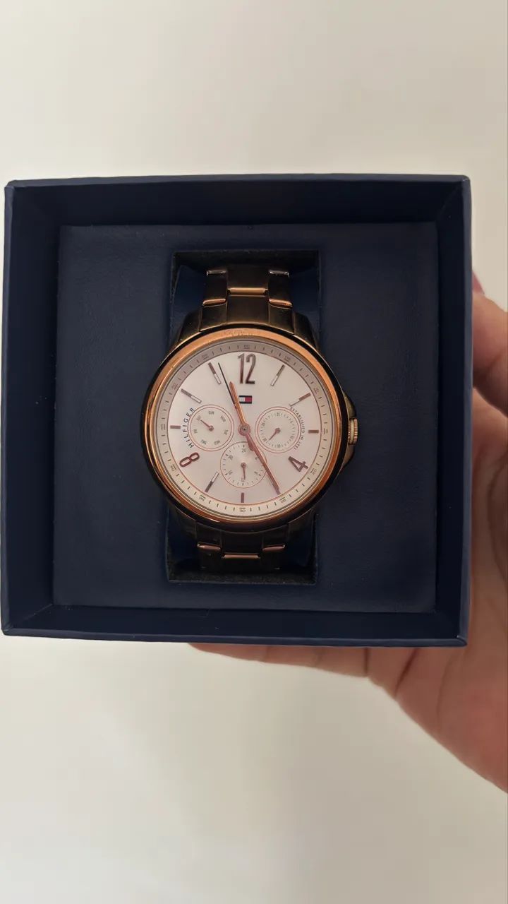 Relógio Tommy Hilfiger original - Rosé