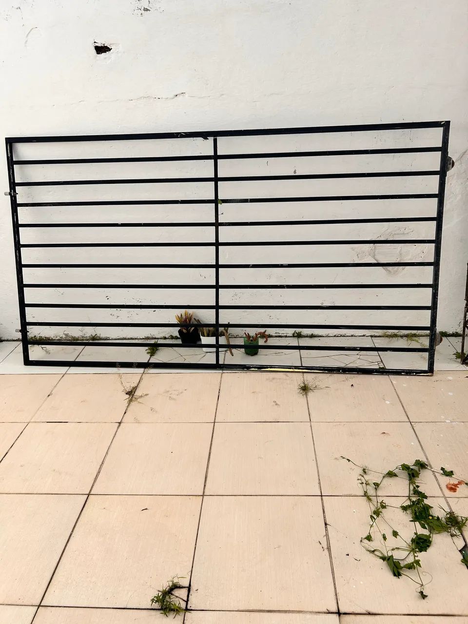 Grade ferro com roda as65204105053569120