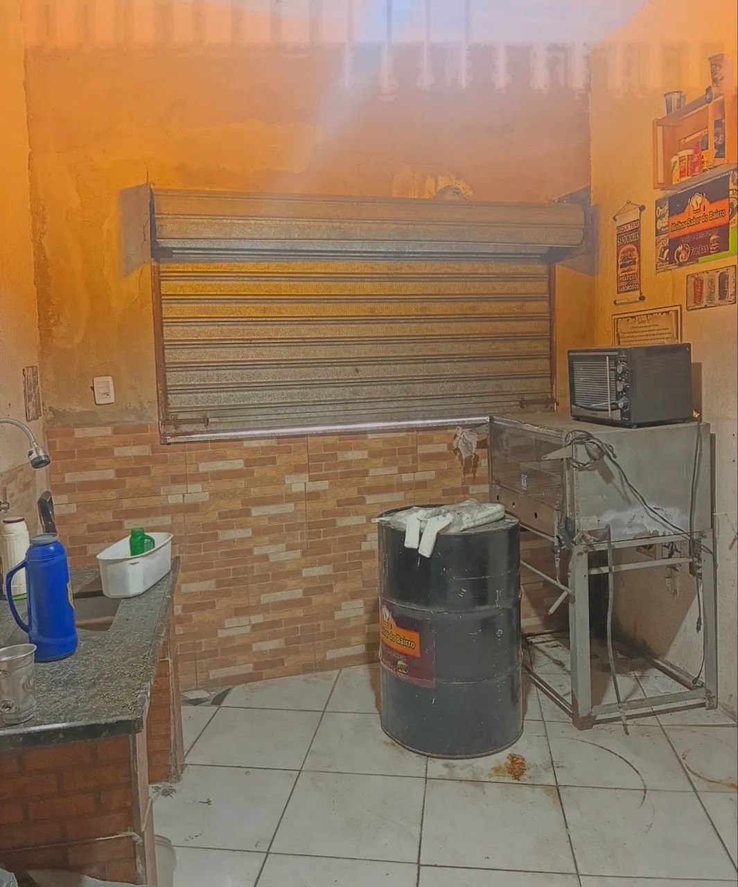 Porta de ferro 1x2 