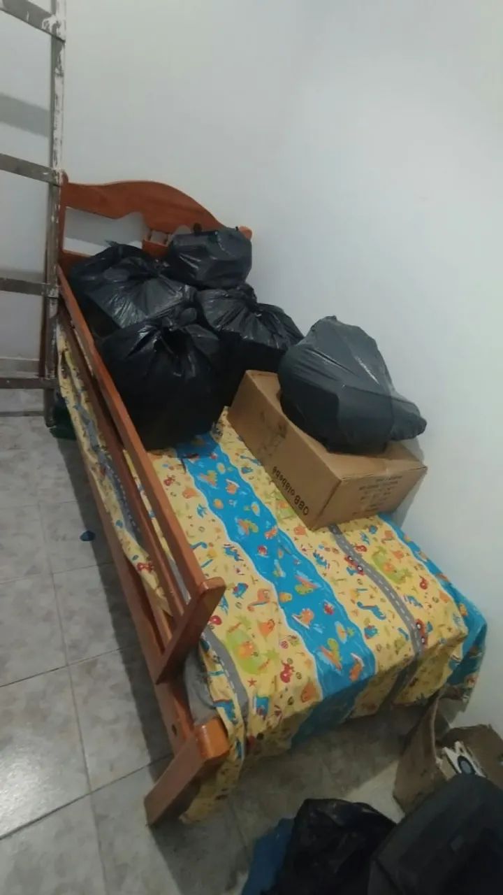 cama de solteiro com colchão 