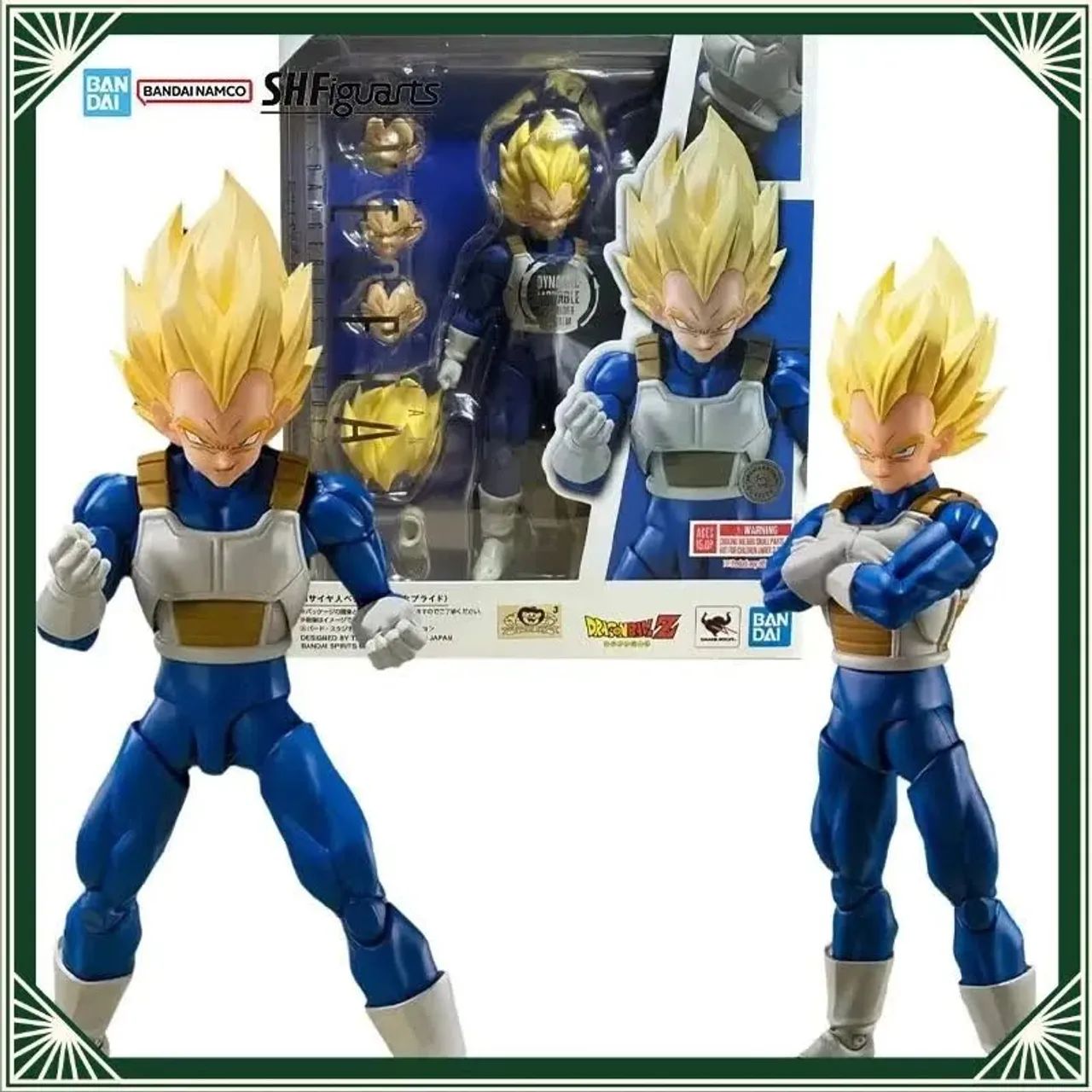 SH figuarts Vegeta 4.0 Aberto