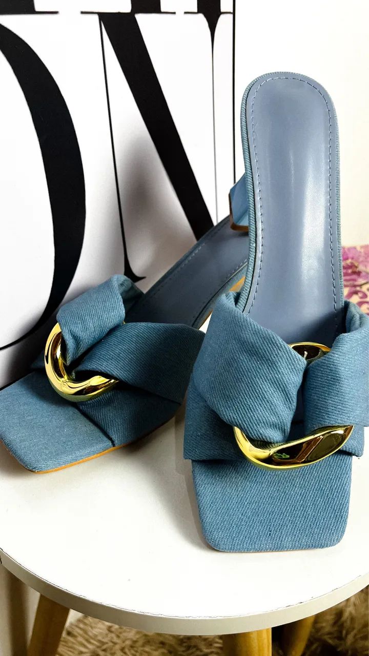 Salto Alto Azul | SHEIN - Foto 2
