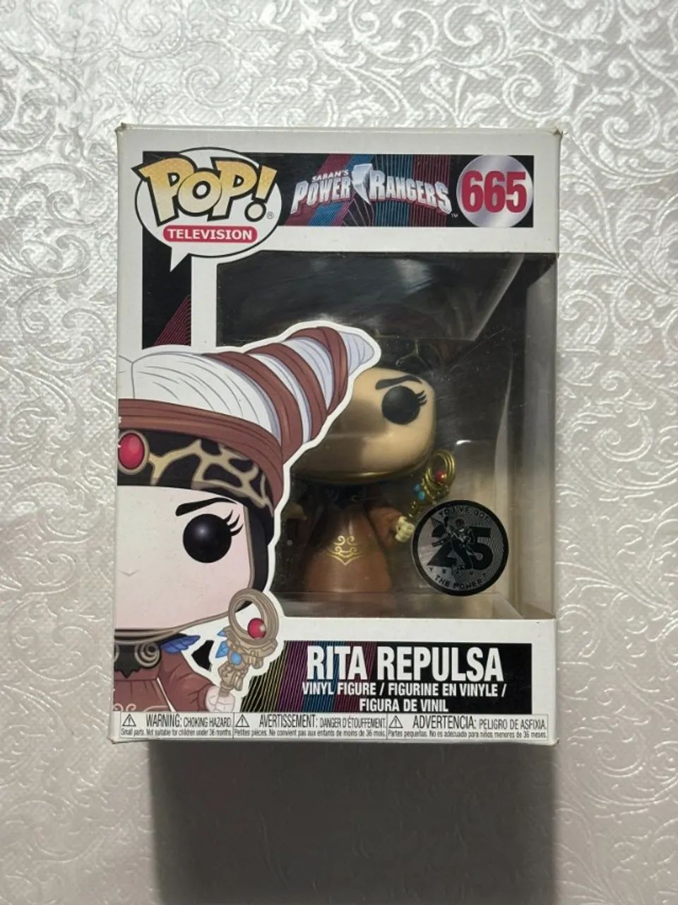 Funko Pop Rita Repulsa #665 (Power Rangers 25th) - Original - Foto 2