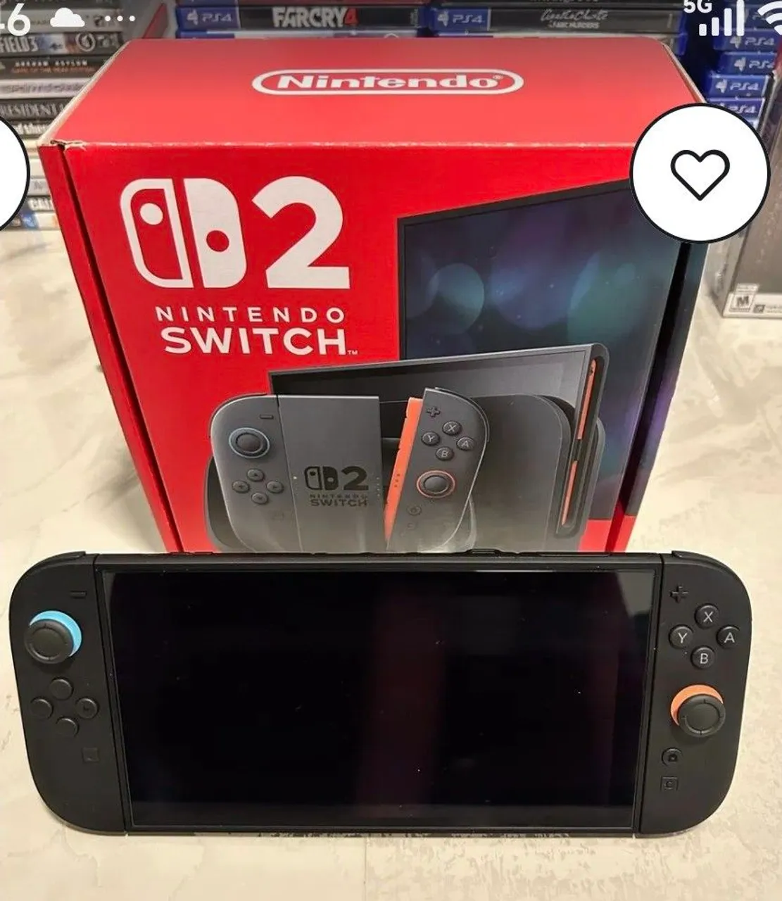 Nintendo Switch Oled Desbloqueado - Edição Zelda Tears Of Kingdom