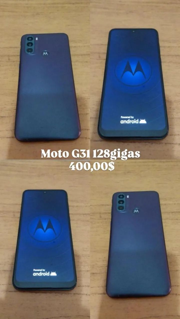 Moto G31 128 gigas.