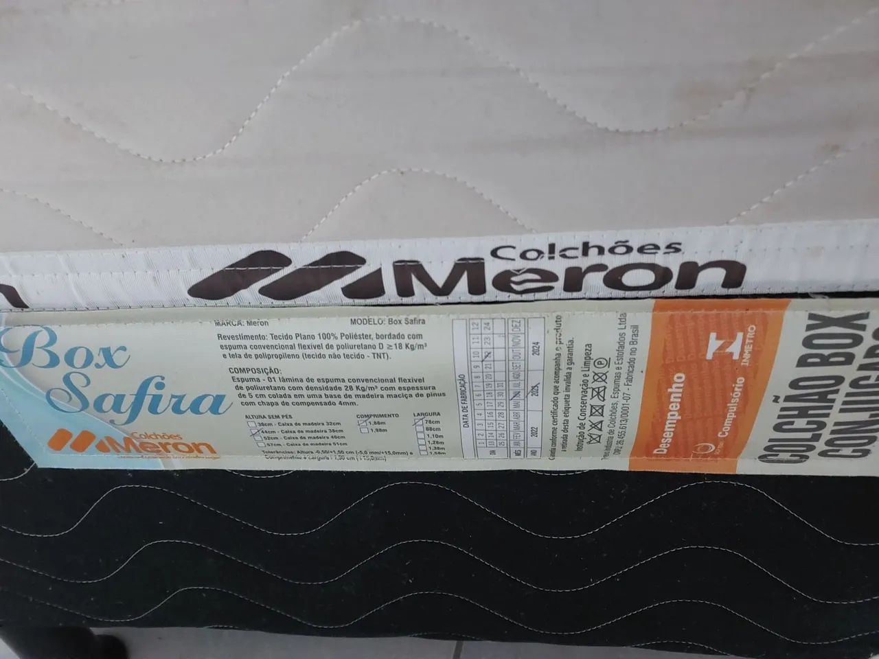 Cama box de solteiro a venda - Foto 3