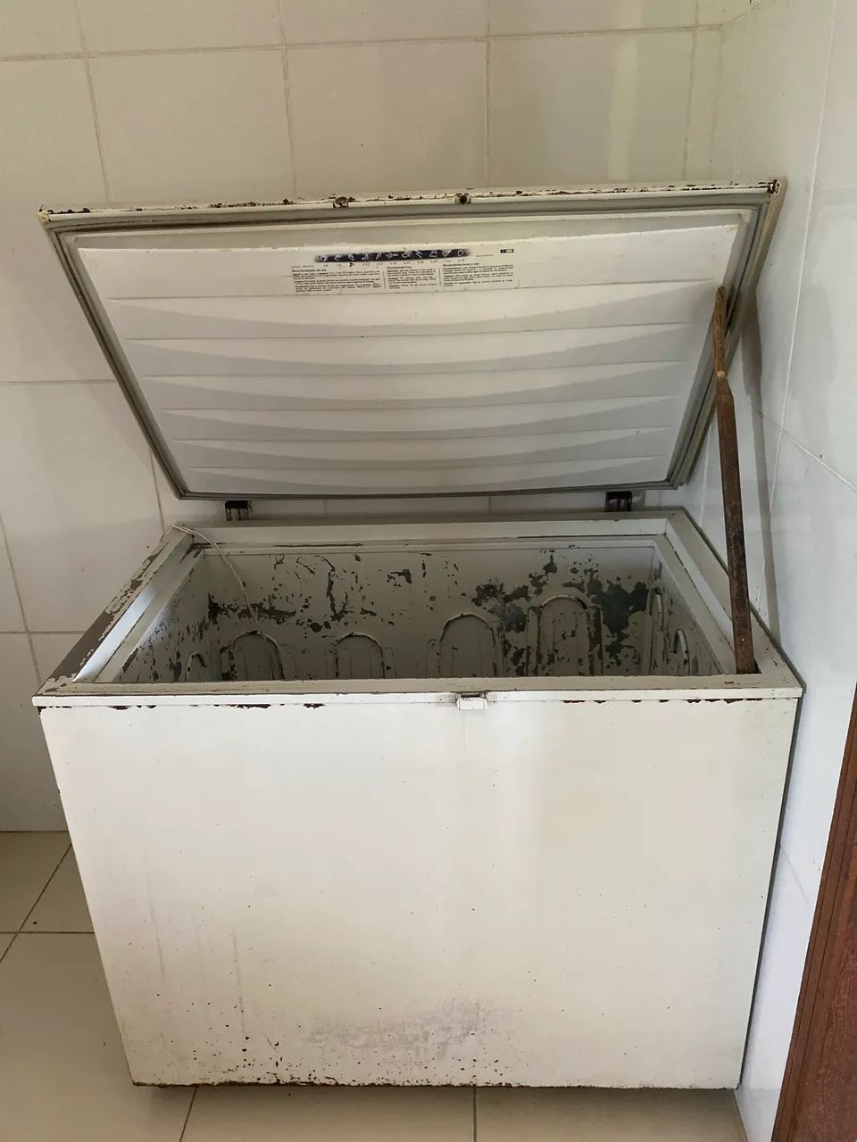Frizzer uma porta horizontal 