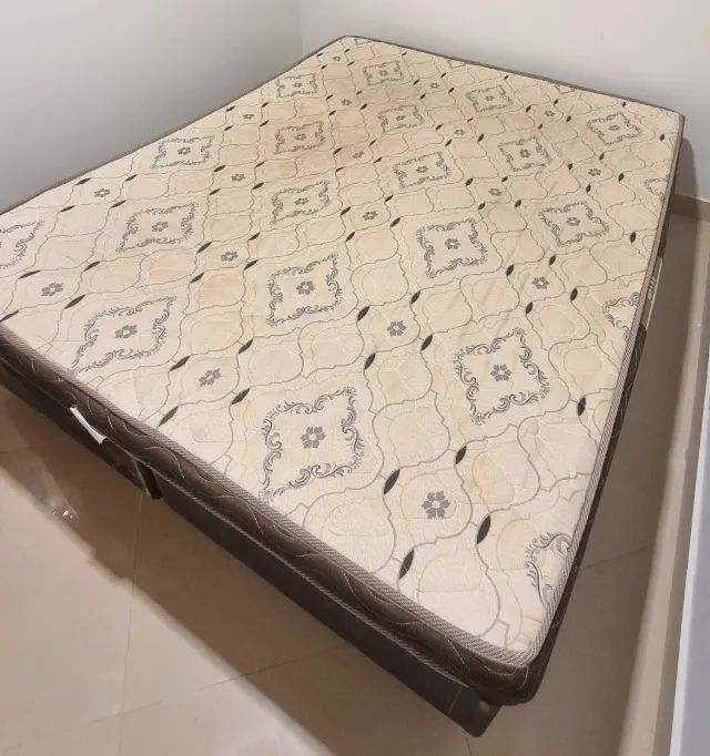 Colchão Ortobom + Base Sommier