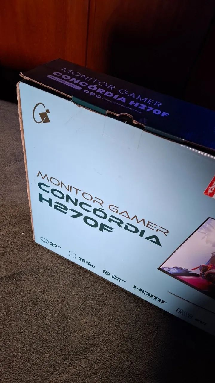 Monitor Gamer 27" 165hz Preto - Foto 2