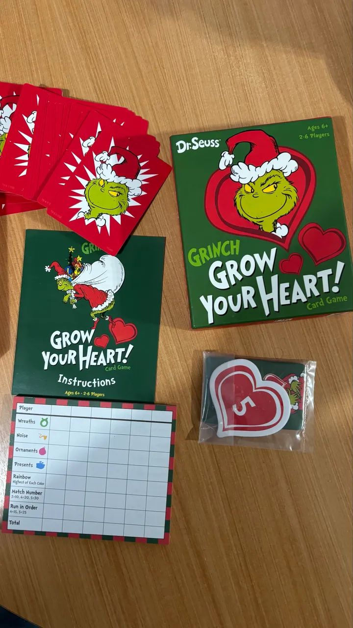 Jogo de Cartas Grinch