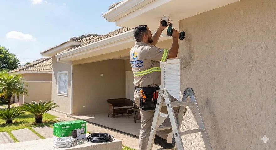 INSTALAÇÃO CÂMERA WIFI