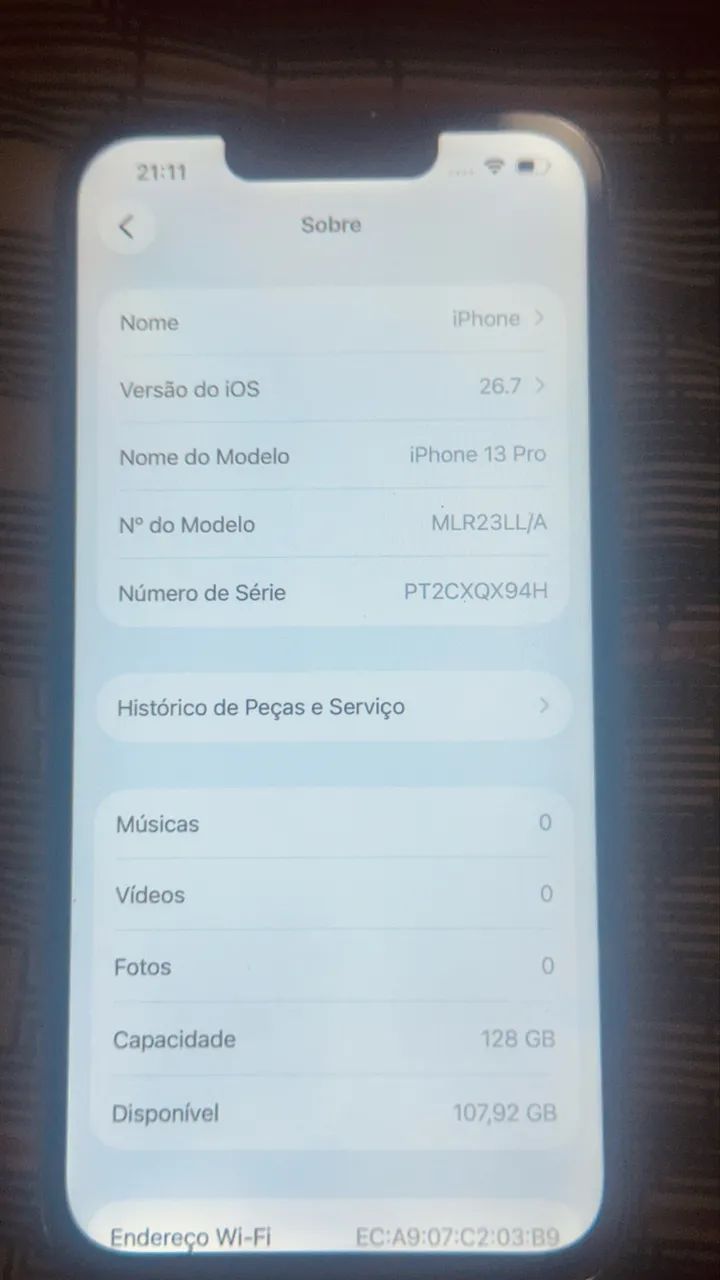 iPhone 13 Pro sem Face ID 128 gb - Foto 2