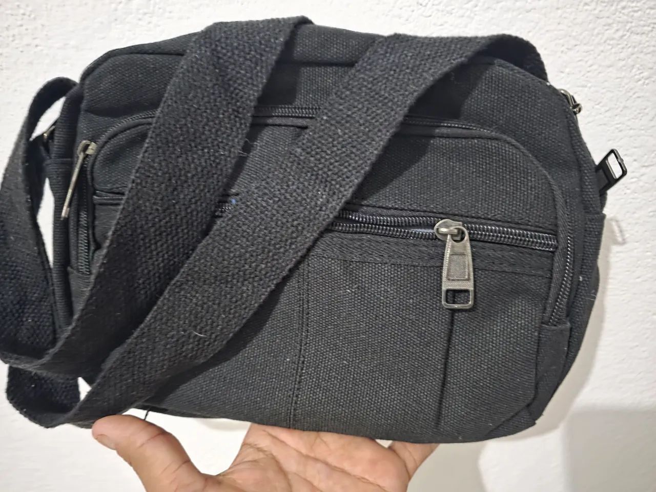 Bolsa de lado tecido nova - Foto 3