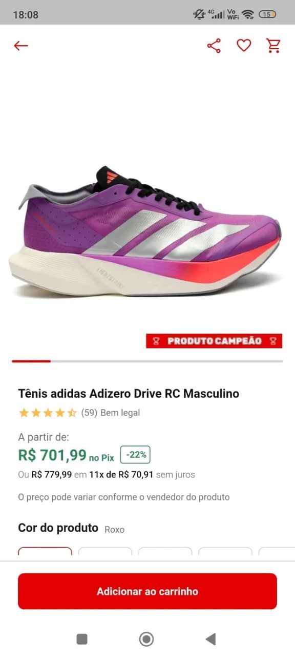 Tênis corrida zap * - Foto 2