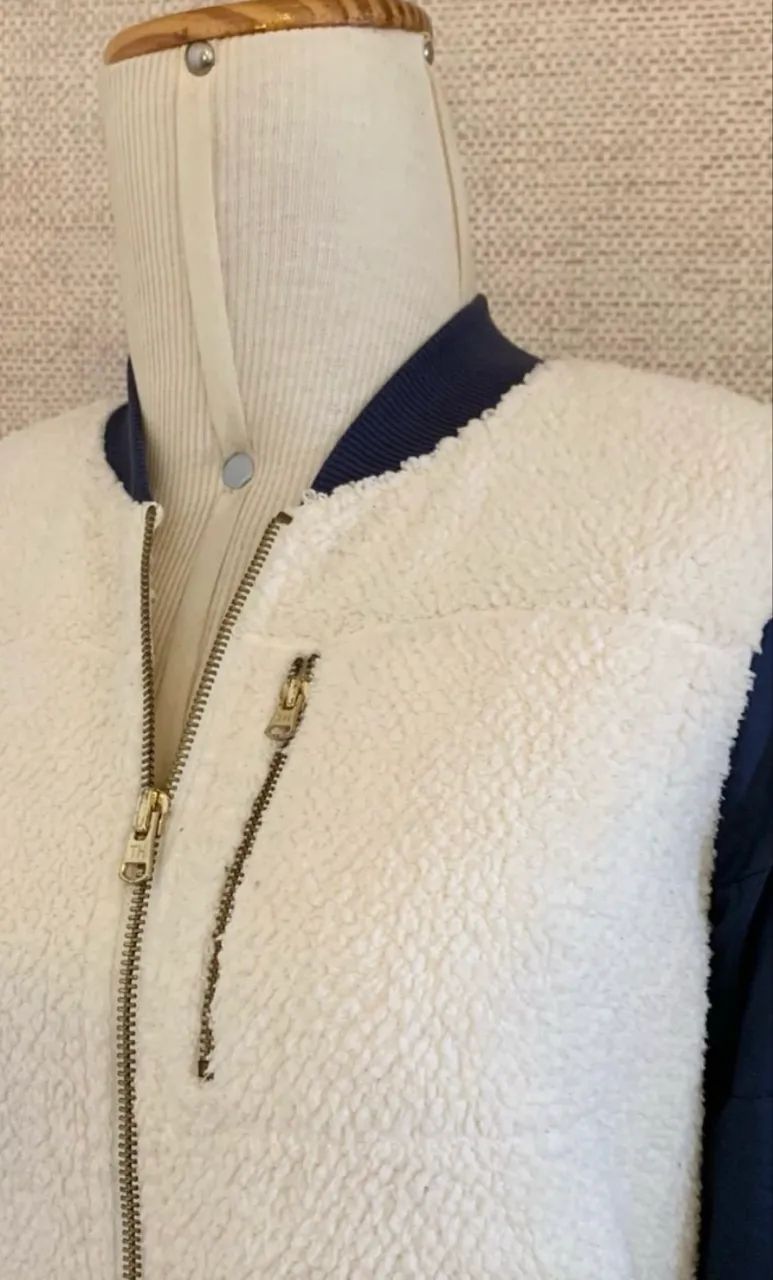 tommy hilfiger bomber / teddy - jaqueta / casaco original - Foto 5