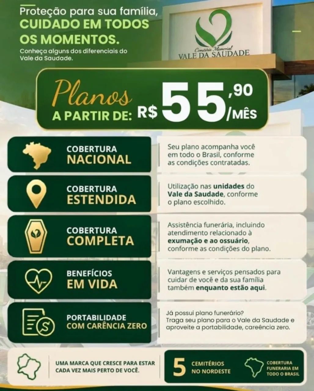 Plano Vale da saudade 