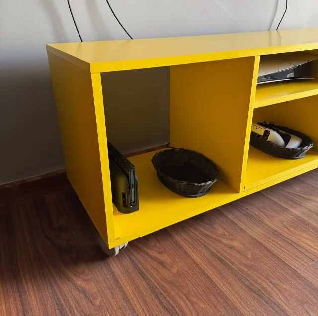 RACK LAQUEADO AMARELO (C042) - Foto 3