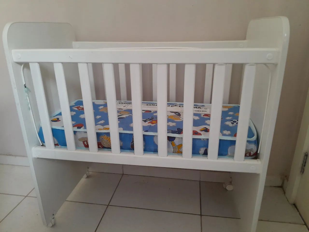 MINI BERÇO COM COLCHÃO  - Foto 2