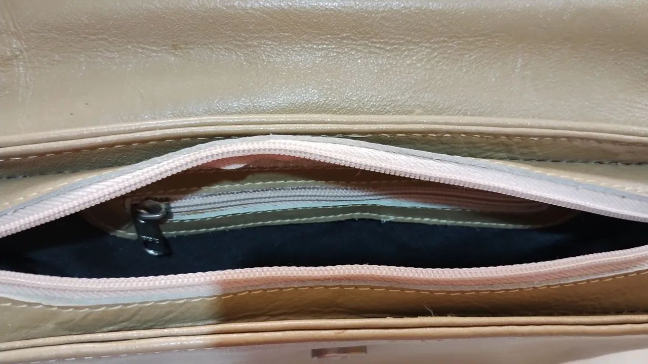 Bolsa de couro feminina  - Foto 3