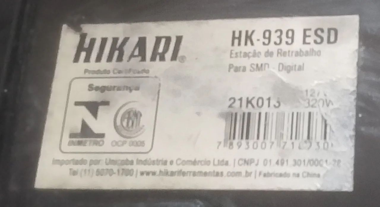 Estação de ar Hikari Hk939 - Foto 4