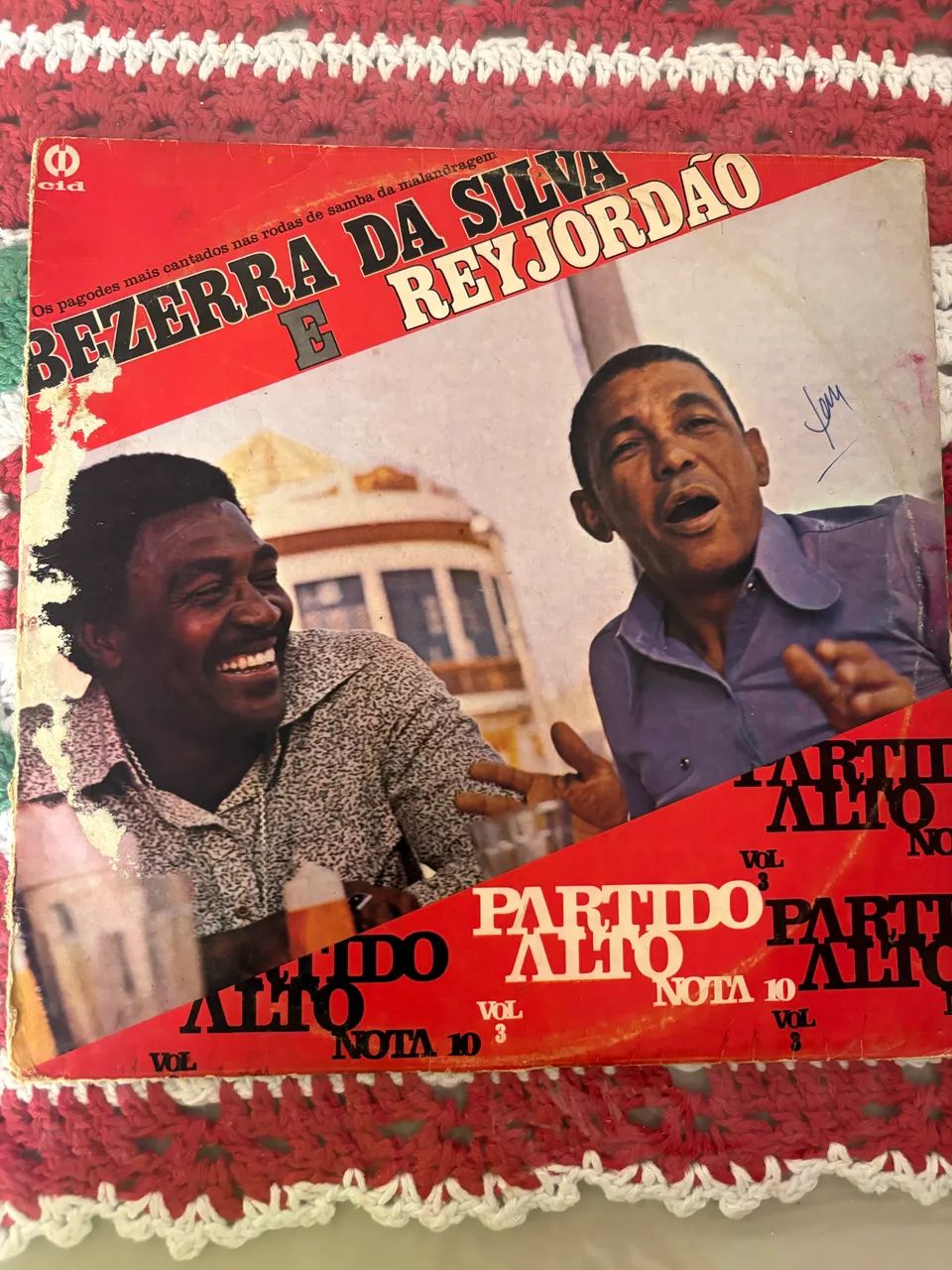 Disco Vinil Berra da Silva e Rei Jordão 