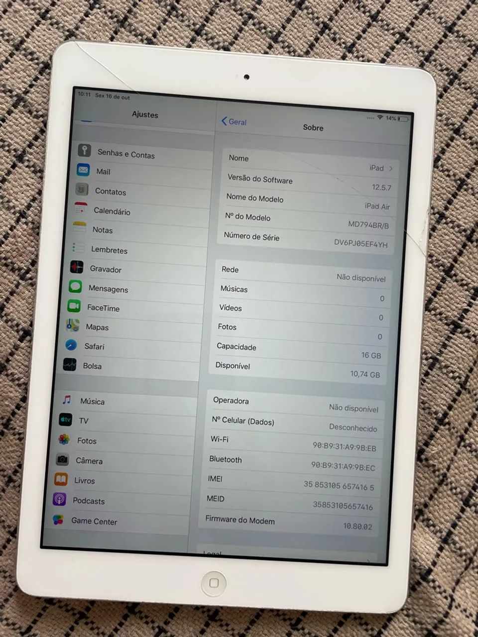 iPad Air 1º Geração  - Foto 4