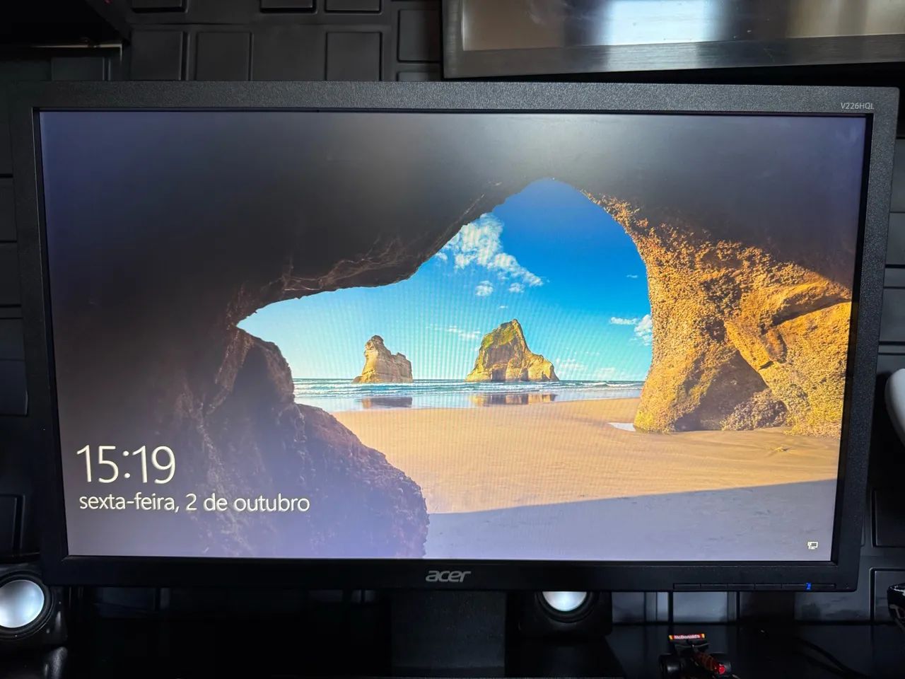 Vendo Monitor 22 polegadas - Acer V226HQL - Foto 4