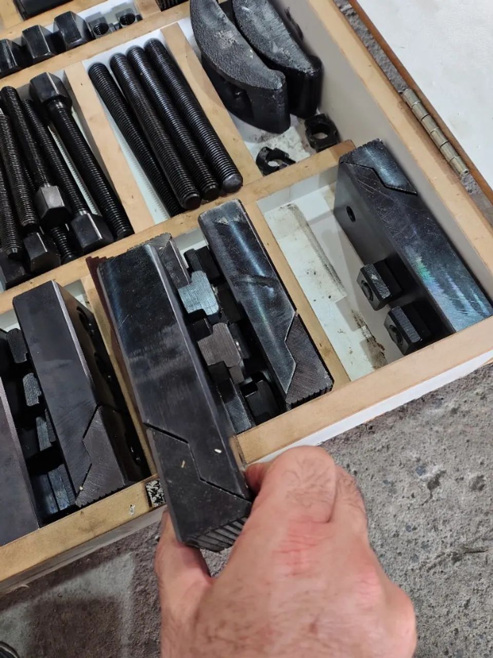 Kit garras de fixação 