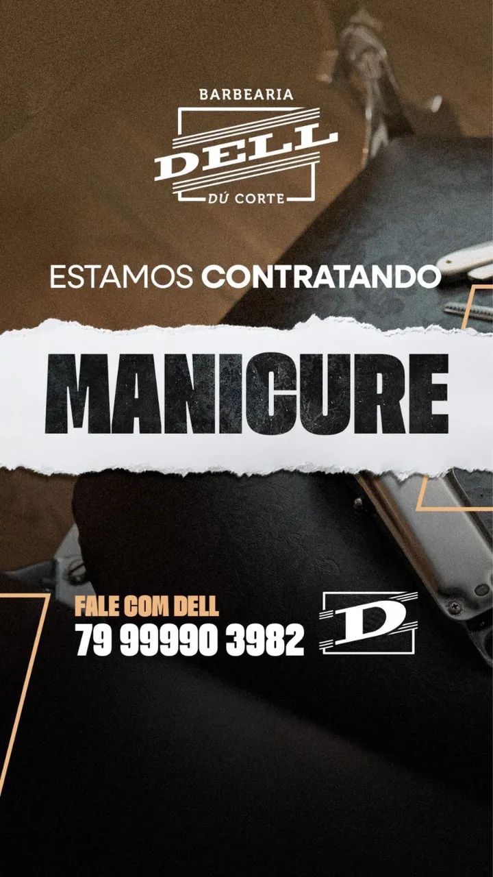 Contrata-se Manicure
