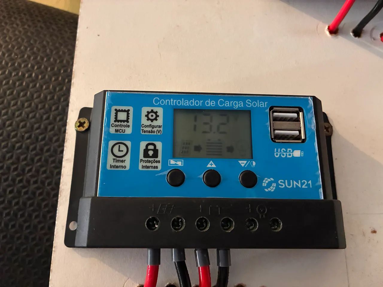 Controlador solar 30 amperes - Foto 4