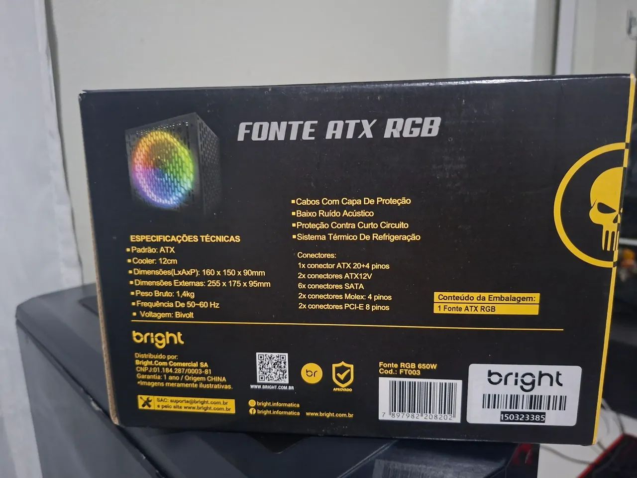 Vendo Fonte ATX RGB - Foto 2