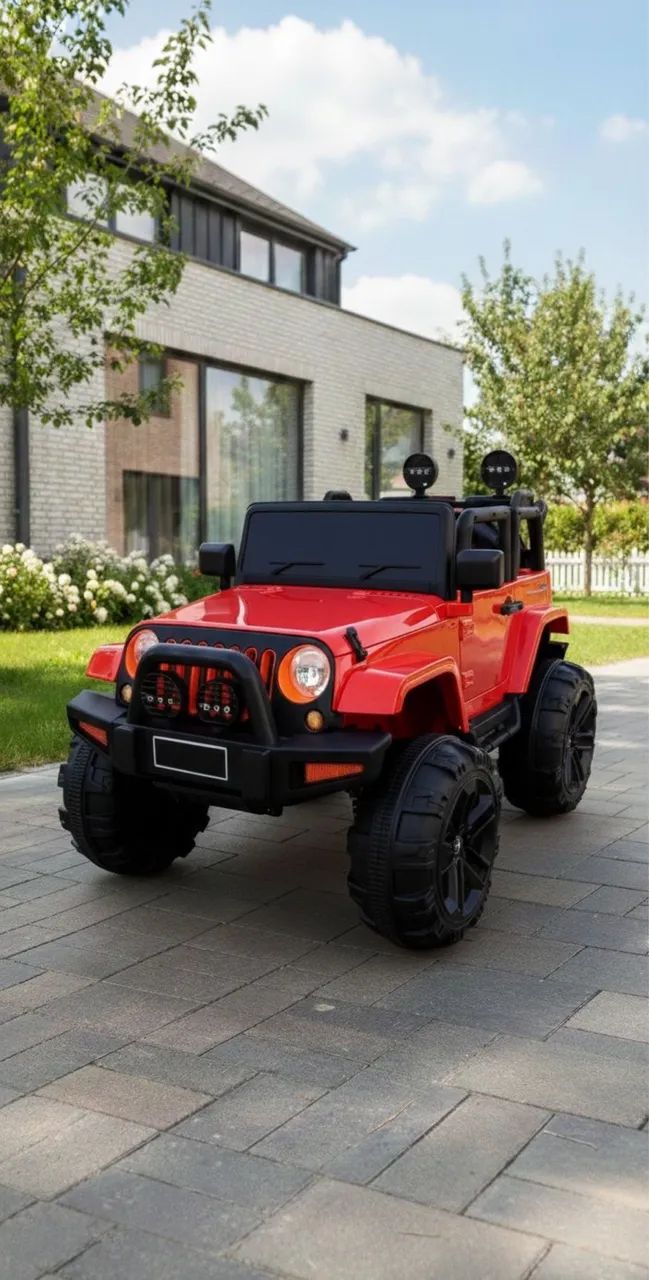 Mini Carro Elétrico 12V Infantil com Controle Remoto e Luzes LED - Foto 2