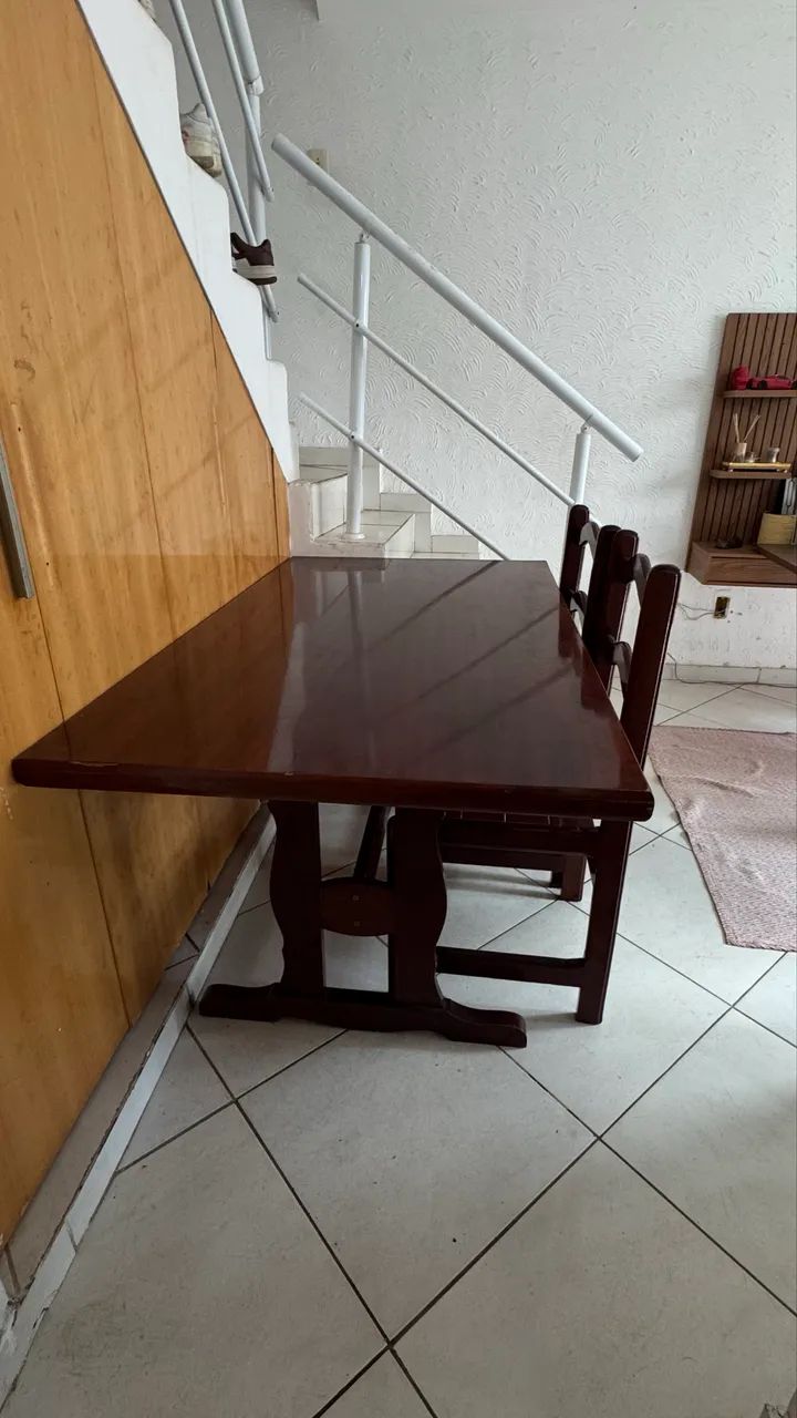 Mesa de jantar / madeira  - Foto 2