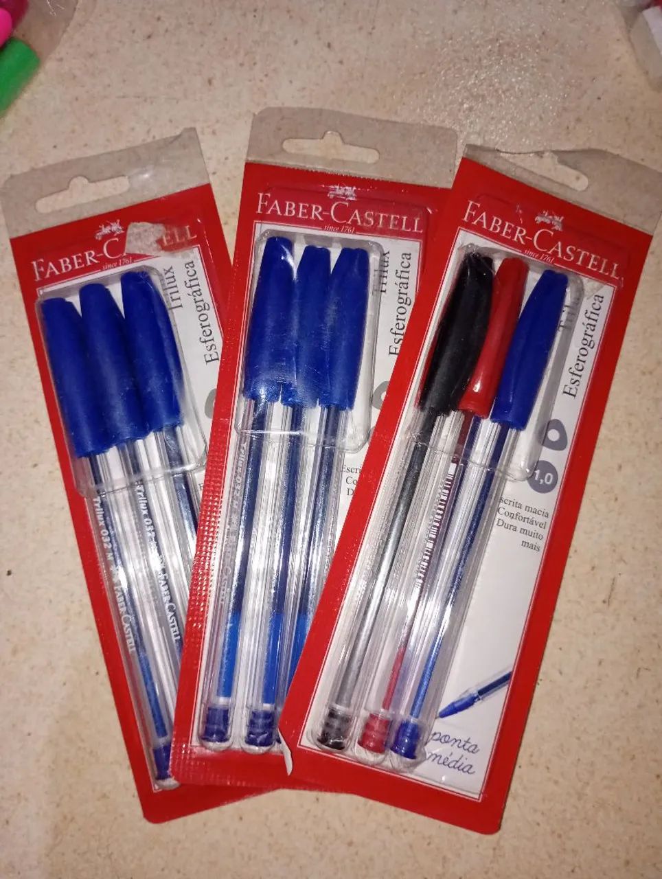 Kit de canetas Faber Castell 