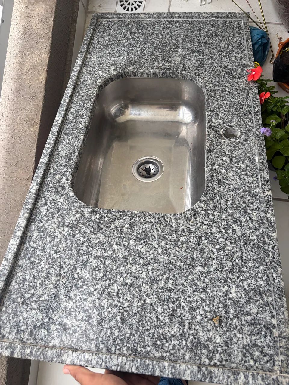 PIA de granito com cuba NOVA