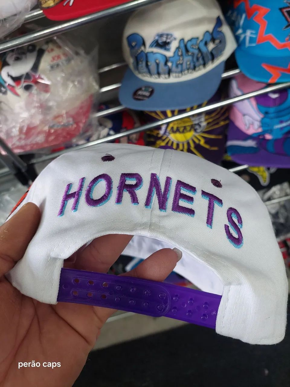 Boné Charlotte Hornets big logo  - Foto 4