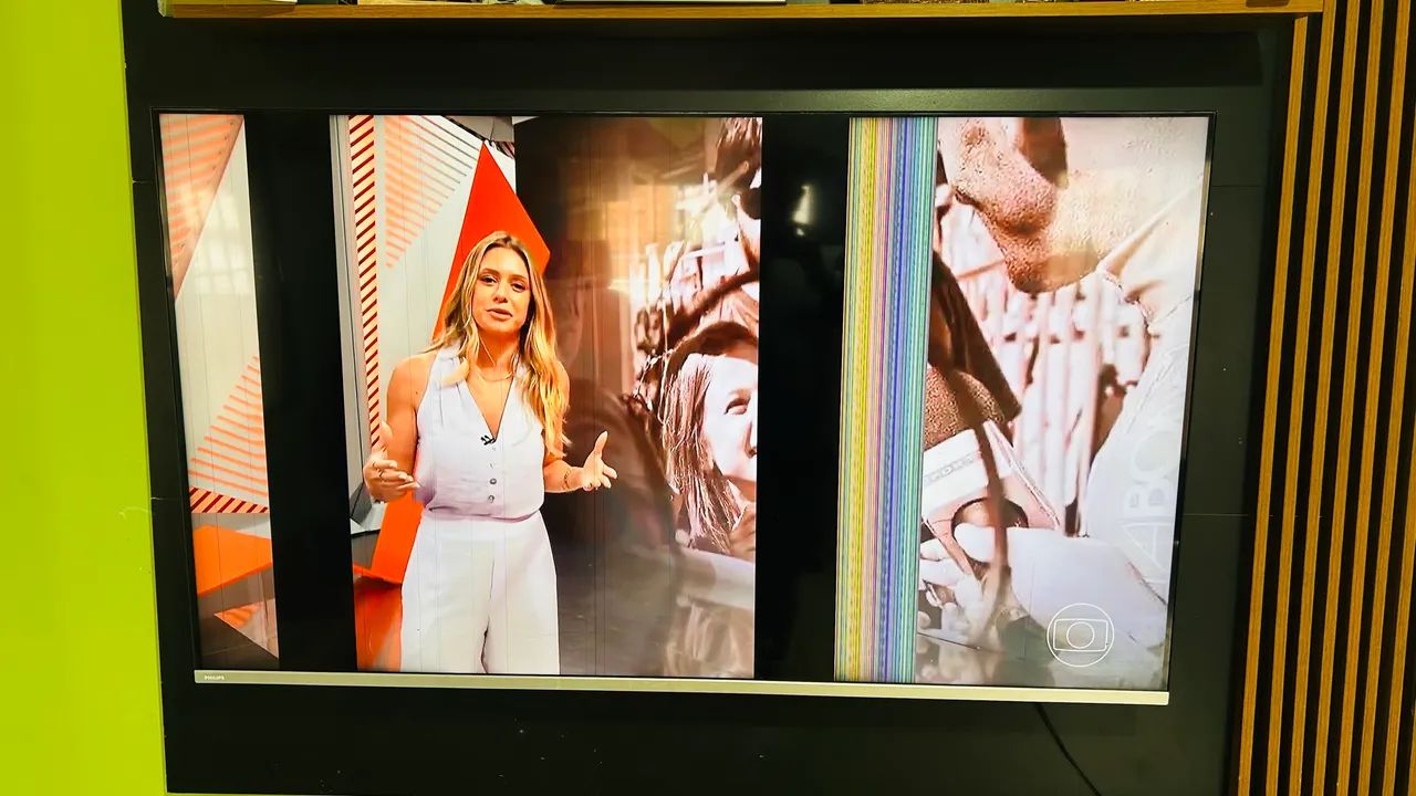 TV Philips 58 -com Defeito na Tela - R$ 300 - Foto 3