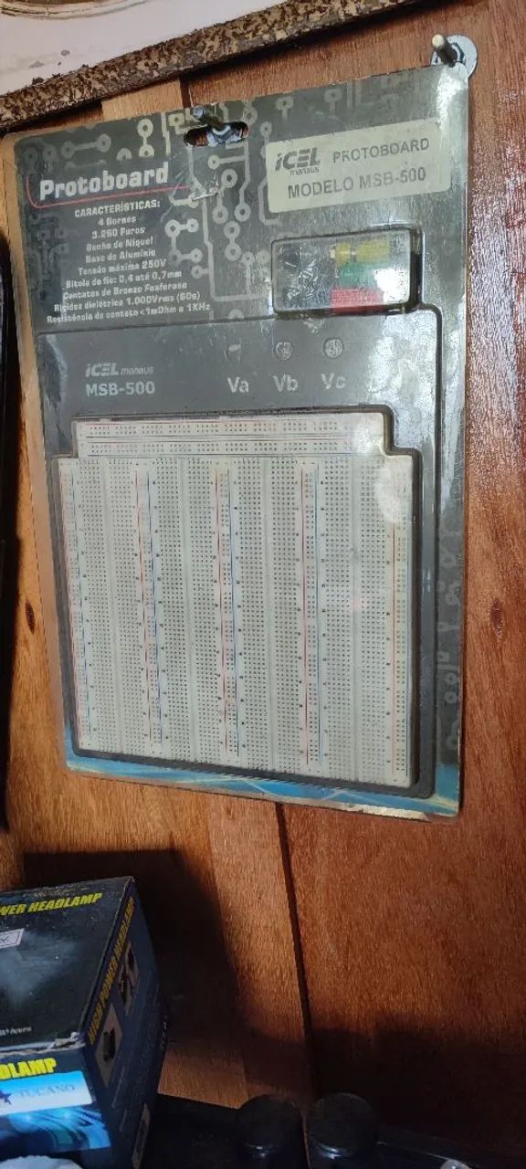 Protoboard MSB 500 3260 Furos ICEL - Foto 2