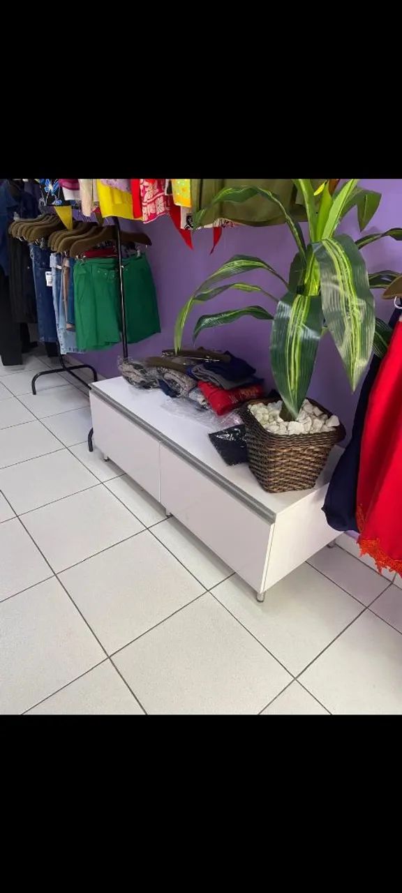 Gavetão, cabides de veludo, Manequins de fibra - Foto 4