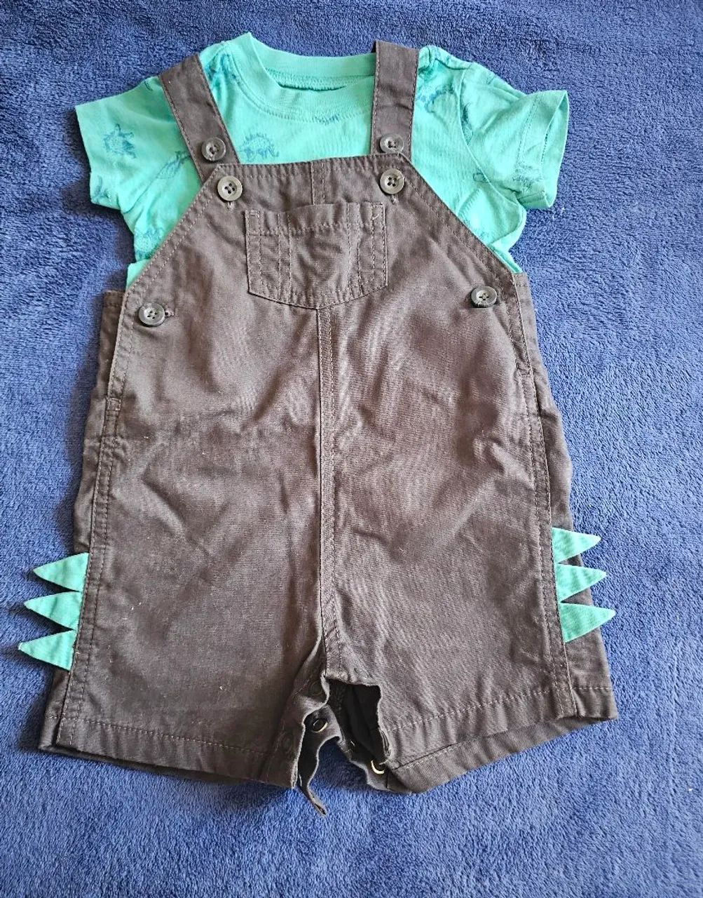 Lote de roupas CARTERS bebê 6/9 meses - Foto 6