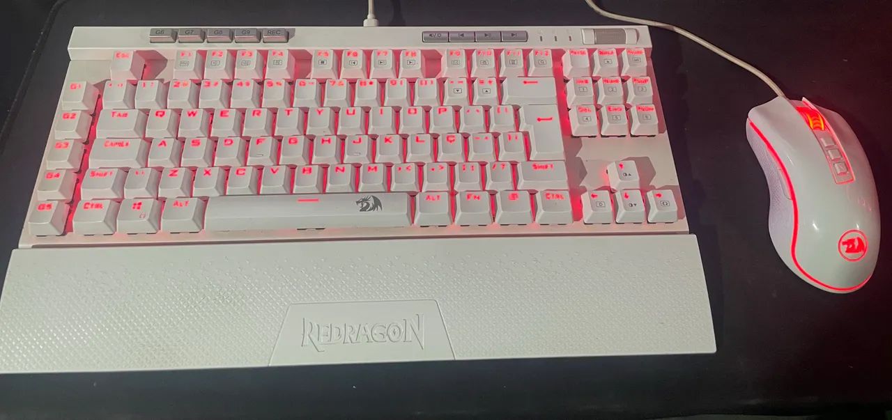Kit teclado e mouse redragon 